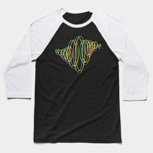 Multi-dimensional spiral Baseball T-Shirt